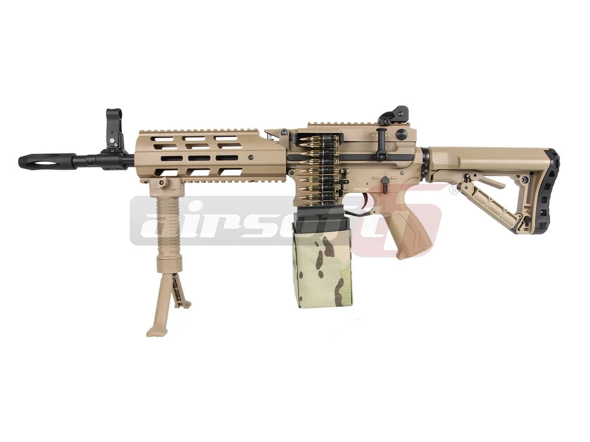 G&G CM16 LMG Desert 8