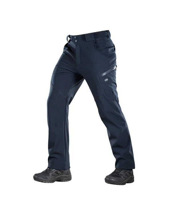 M-Tac pantaloni Soft Shell Winter Navy Blue
